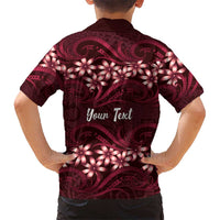 Personalised Cook Islands Mangaia Family Matching Puletasi and Hawaiian Shirt Tiare Maori Polynesian Waves Tattoo LT14 - Polynesian Pride