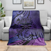 Philippines Father's Day Blanket Polynesian Tattoo Galaxy Vibes