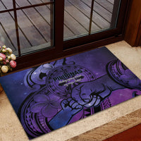 Philippines Father's Day Rubber Doormat Polynesian Tattoo Galaxy Vibes