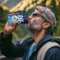 New Zealand Matariki 4 in 1 Can Cooler Tumbler Aotearoa Maori New Year Manaia Galaxy Vibes LT14 - Polynesian Pride