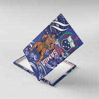 Samoa Independence Day Canvas Wall Art 1962 Proud Samoan Warrior