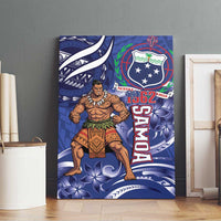 Samoa Independence Day Canvas Wall Art 1962 Proud Samoan Warrior