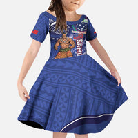 Samoa Independence Day Family Matching Mermaid Dress and Hawaiian Shirt 1962 Proud Samoan Warrior