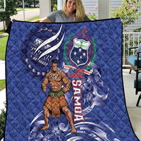 Samoa Independence Day Quilt 1962 Proud Samoan Warrior