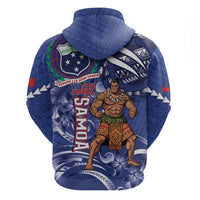 Samoa Independence Day Zip Hoodie 1962 Proud Samoan Warrior