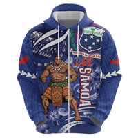 Samoa Independence Day Zip Hoodie 1962 Proud Samoan Warrior