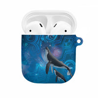 Paikea New Zealand Matariki AirPods Case Humpback Whale Taniko Motifs Ocean Vibes