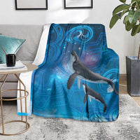 Paikea New Zealand Matariki Blanket Humpback Whale Taniko Motifs Ocean Vibes