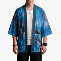 Paikea New Zealand Matariki Kimono Humpback Whale Taniko Motifs Ocean Vibes