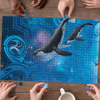 Paikea New Zealand Matariki Puzzle Humpback Whale Taniko Motifs Ocean Vibes