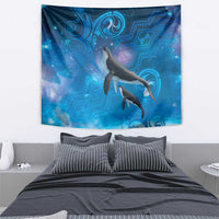 Paikea New Zealand Matariki Tapestry Humpback Whale Taniko Motifs Ocean Vibes