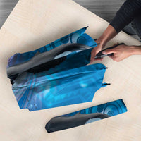 Paikea New Zealand Matariki Umbrella Humpback Whale Taniko Motifs Ocean Vibes