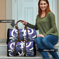 Piwakawaka New Zealand Matariki Travel Bag Maori New Year Silver Fern Purple Galaxy LT14 - Polynesian Pride
