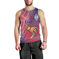Polynesian Pride Father Day Guam Men Tank Top I Love You Dad Guaman Latte Stone LT14 - Polynesian Pride