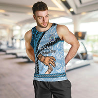 Personalised Father Day FSM Men Tank Top Federated States of Micronesia I Love You Dad LT14 - Polynesian Pride