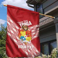 Tonga Rugby Custom Garden Flag Go ʻIkale Tahi Go Tongan Tapa Cloth LT14 - Polynesian Pride