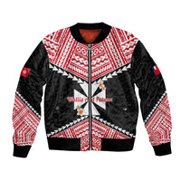29 July Wallis And Futuna Territory Day Bomber Jacket Polynesian Tribal Pattern LT14 Unisex Red - Polynesian Pride