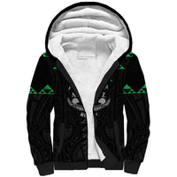 Personalised Aotearoa Rugby Sherpa Hoodie New Zealand Maori Kete Matauranga Pattern