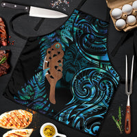 Maripi New Zealand Apron Maori Weapon Paua Shell Haka Fern