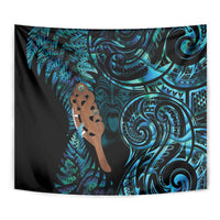 Maripi New Zealand Tapestry Maori Weapon Paua Shell Haka Fern