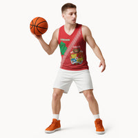 Tonga And Lebanon Basketball Jersey 2026 Together Half Style