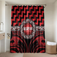 Aotearoa Ngapuhi Bathroom Set Maori Iwi Poutama Puhoro Tattoo