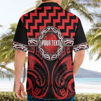 Aotearoa Ngapuhi Personalised Hawaiian Shirt Maori Iwi Poutama Puhoro Tattoo