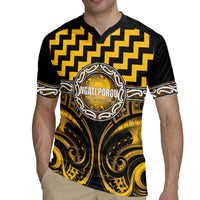 Aotearoa Ngati Porou Personalised Rugby Jersey Maori Iwi Poutama Puhoro Tattoo
