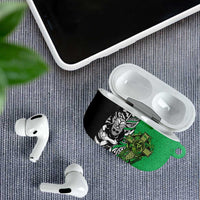 New Zealand and Ireland Rugby Custom AirPods Case Maori Tiki Fern Irish Celtic Cross LT14 - Polynesian Pride