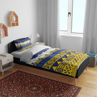 Tokelau Language Week Bedding Set Tokelauan Tuluma With Gardenia Thunbergia