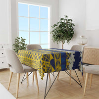 Tokelau Language Week Tablecloth Tokelauan Tuluma With Gardenia Thunbergia