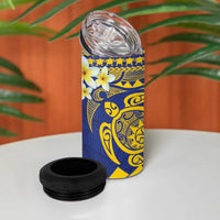 Te Vaiaho o te Gagana Tokelau 4 in 1 Can Cooler Tumbler Polynesian Turtle - Malo Ni!