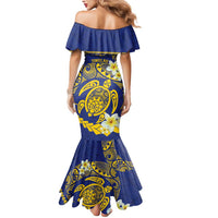 Te Vaiaho o te Gagana Tokelau Mermaid Dress Polynesian Turtle - Malo Ni!