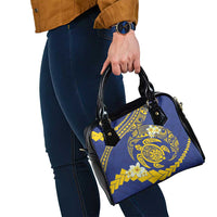Te Vaiaho o te Gagana Tokelau Shoulder Handbag Polynesian Turtle - Malo Ni!