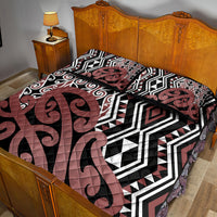 New Zealand Quilt Bed Set Aotearoa Kowhaiwhai Mix Taniko Art LT14 - Polynesian Pride