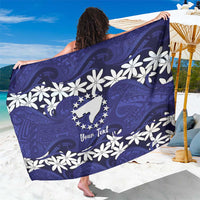 Personalised Cook Islands Pukapuka Sarong Tiare Maori Polynesian Waves Tattoo