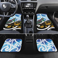 Kekeru New Zealand Matariki Car Mats Kukupa Kowhai Maori New Year Blue Version