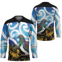 Kekeru New Zealand Matariki Hockey Jersey Kukupa Kowhai Maori New Year Blue Version