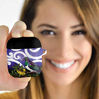 Kekeru New Zealand Matariki AirPods Case Kukupa Kowhai Maori New Year Purple Version