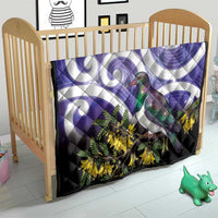 Kekeru New Zealand Matariki Quilt Kukupa Kowhai Maori New Year Purple Version