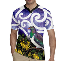 Kekeru New Zealand Matariki Rugby Jersey Kukupa Kowhai Maori New Year Purple Version