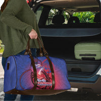 Guam Blue Marlin Fishing Travel Bag Guahan Fish Hook Tattoo