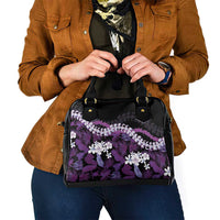 Poni Aloha Hawaii Lei Shoulder Handbag Tropical Flowers Elegant Vibe - Polynesian Pride