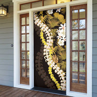 Kula Aloha Hawaii Lei Door Cover Tropical Flowers Elegant Vibe LT14 - Polynesian Pride