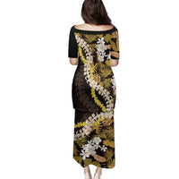 Kula Aloha Hawaii Lei Family Matching Puletasi and Hawaiian Shirt Tropical Flowers Elegant Vibe LT14 - Polynesian Pride