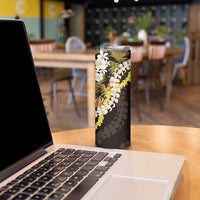 Kula Aloha Hawaii Lei Skinny Tumbler Tropical Flowers Elegant Vibe - Polynesian Pride