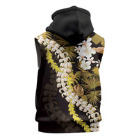 Kula Aloha Hawaii Lei Sleeveless Hoodie Tropical Flowers Elegant Vibe LT14 - Polynesian Pride