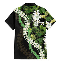Omaomao Aloha Hawaii Lei Family Matching Mermaid Dress and Hawaiian Shirt Tropical Flowers Elegant Vibe LT14 - Polynesian Pride