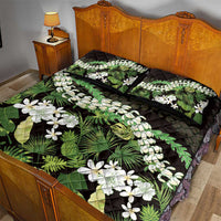 Omaomao Aloha Hawaii Lei Quilt Bed Set Tropical Flowers Elegant Vibe LT14 - Polynesian Pride