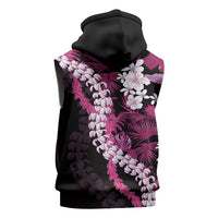 Akala Aloha Hawaii Lei Sleeveless Hoodie Tropical Flowers Elegant Vibe LT14 - Polynesian Pride